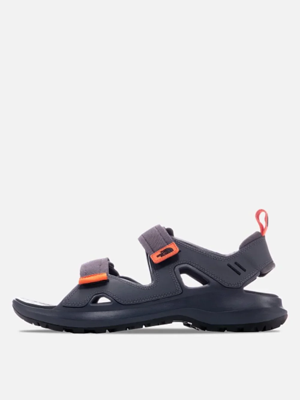 The North Face Hedgehog Sandal III Asphalt Grey/Retro Orange SIZE MEN'S 10 NWOT